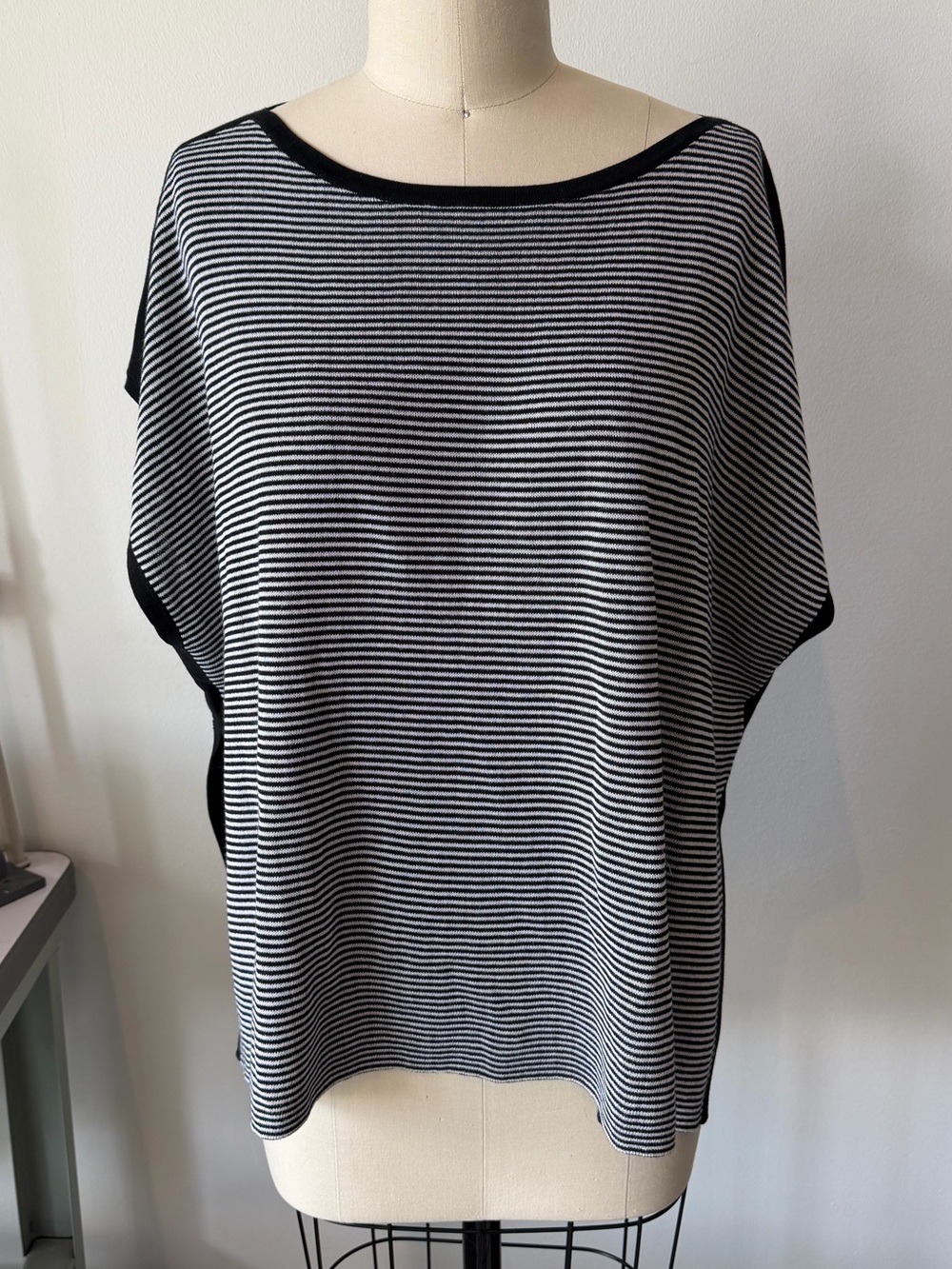 Eileen Fisher Striped Boatneck Top